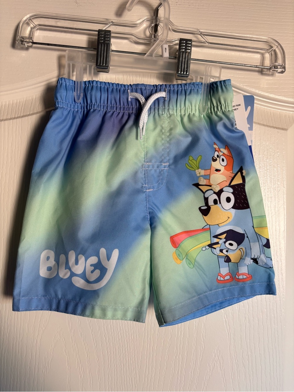 Bluey New Bingo Bluey Swim Trunks Bathing Suit Little Kid Size 2T 3T 4T toddler